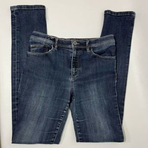 L.L. LL Bean Boys Girls Youth Size 16 Adjustable Waist Blue Jeans Pants